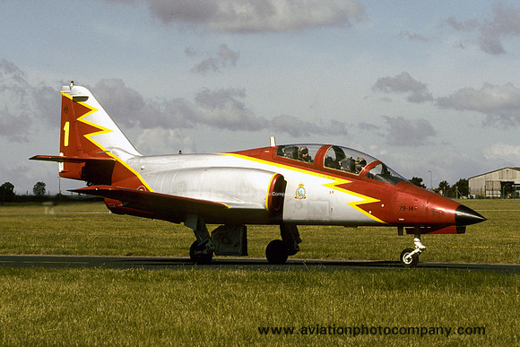 Spanish Air Force Patrulla Águila CASA C-101 E.25-14/79-14 (2004)