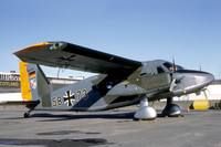 German Air Force JBG31 Dornier Do28D 58+73 at Prestwick (1987)