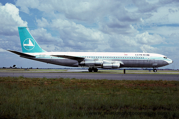 Luxair Boeing 707-300C LX-LGV (1977)