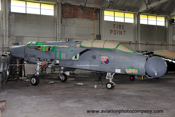 RAF Panavia Tornado GR.4 ZA446 stored at RAF Shawbury (2011)