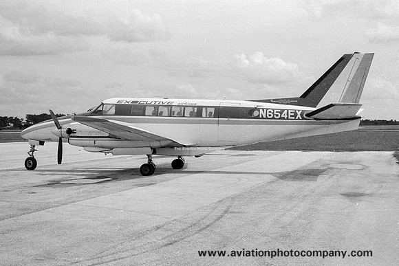 Executive Airlines Beech 99 N654EX (1970)