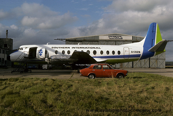 Southern International Airways Vickers Viscount 807 G-CSZB (1978)