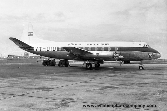 Indian Airlines Vickers Viscount 768 VT-DIO (1957)