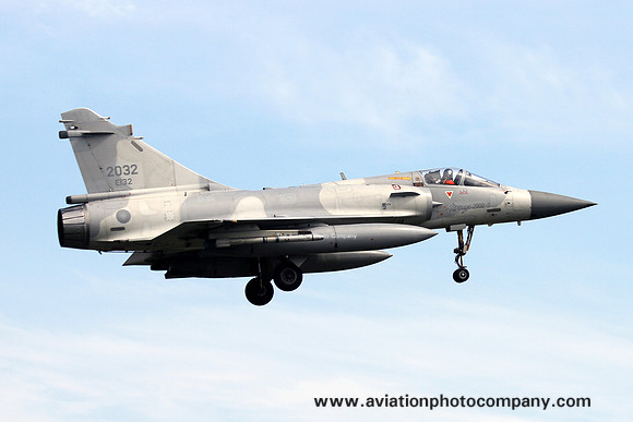 Taiwanese Air Force 2 FTS Dassault Mirage 2000Ei 2032 at Hsinchu (2013)