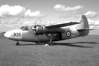 Royal Navy Lossiemouth Station Flight Hunting Sea Prince C.1 WF125 (1962)