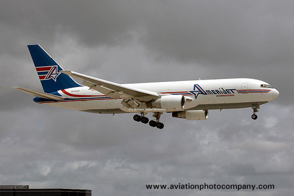 Amerijet International Boeing 767-200F N734AX at Miami IAP (2013)