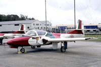 Portuguese Air Force Esq 102 Cessna T-37C 2430 at IAT Fairford (1987)