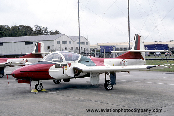 Portuguese Air Force Esq 102 Cessna T-37C 2430 at IAT Fairford (1987)