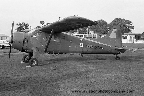 Army Air Corps DHC-2 Beaver AL.1 XP818 at Hurn
