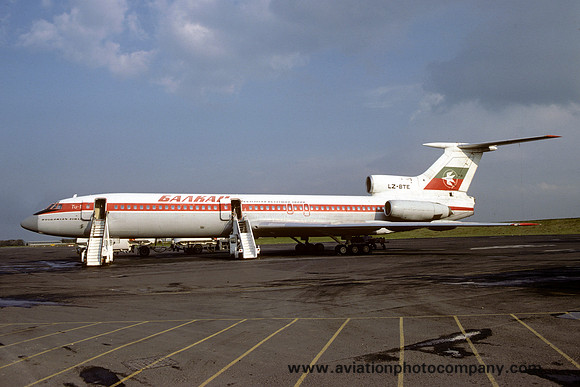 Balkan Tupolev Tu-154B LZ-BTE (1981)