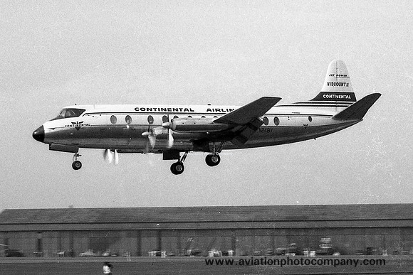 Continental Airlines Vickers Viscount N248V (1958)