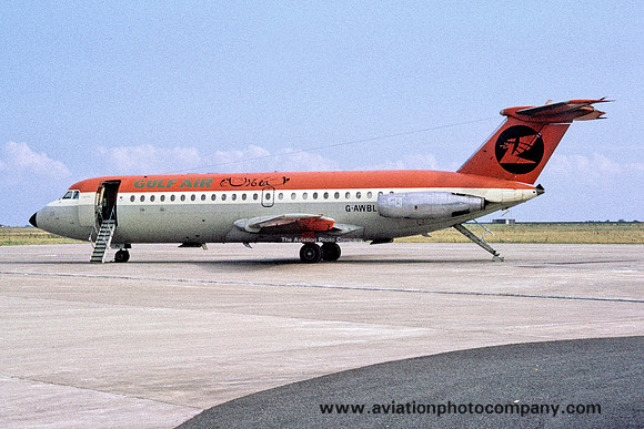 Gulf Air BAC-111 G-AWBL (1974)