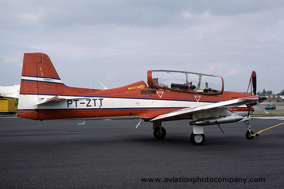 Embraer 312 Tucano PT-ZTT at the Farnborough Air Show (1984)