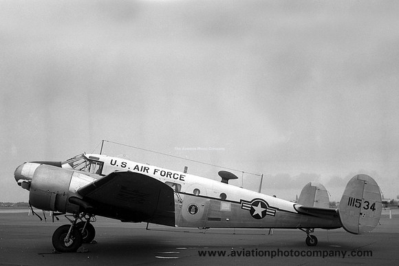 USAF Recruiting Service Beech TC-45G Expeditor 51-11534 (1957)