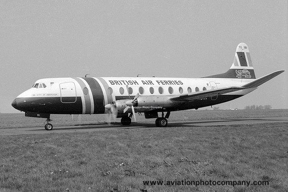 British Air Ferries Vickers 806 Viscount G-AOYI (1984)