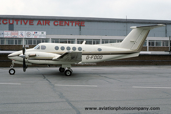 Argyll Group PLC Beech 200 King Air G-FOOD (1985)