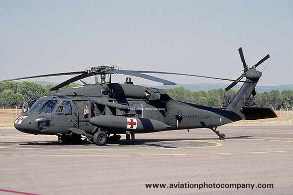 US Army 45th Medical Company Sikorsky UH-60A Blackhawk 87-24645 (1999)