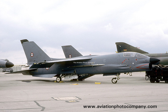 French Navy 12F Chance F-8E Crusader 6 (1987)