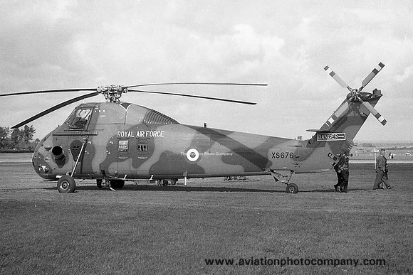 RAF 22 Squadron Westland Wessex HC.2 XS676 at RAF Colerne (1965)