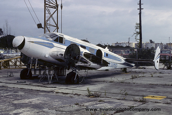 Beech 18 N931MD at the George T Baker Aviation School Miami (1980)