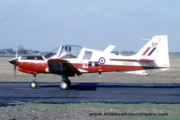 RAF London UAS SAL Bulldog T.1 XX553/07 (1994)