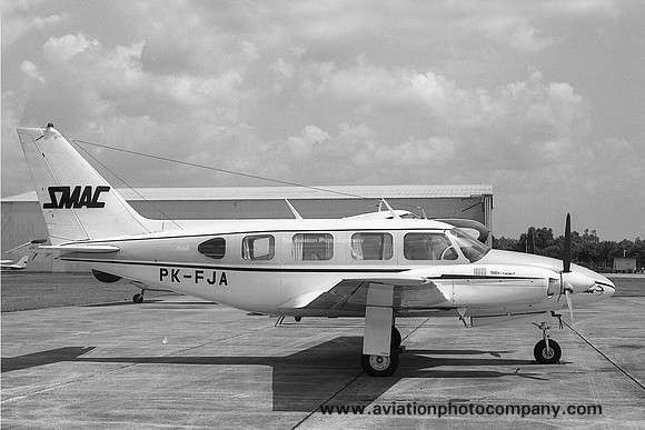 Sabang Merauke Air Charter Piper PA-31-310 Navajo PK-FJA (1972)