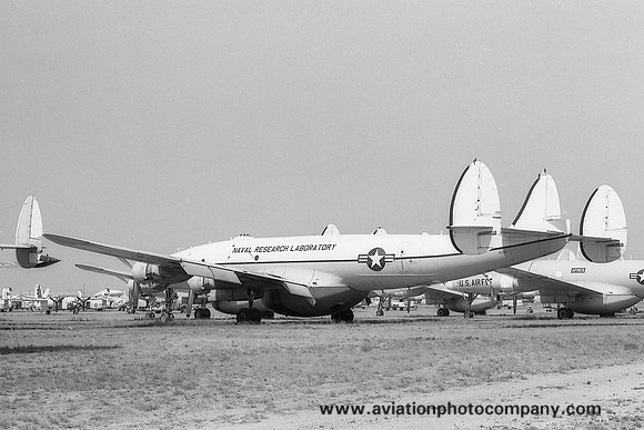 US Navy NRL Lockheed NC-121K 128324 at MASDC Davis Monthan (1978)