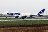 National Airlines Boeing 747-412(BCF) N756CA at Prestwick (2024)