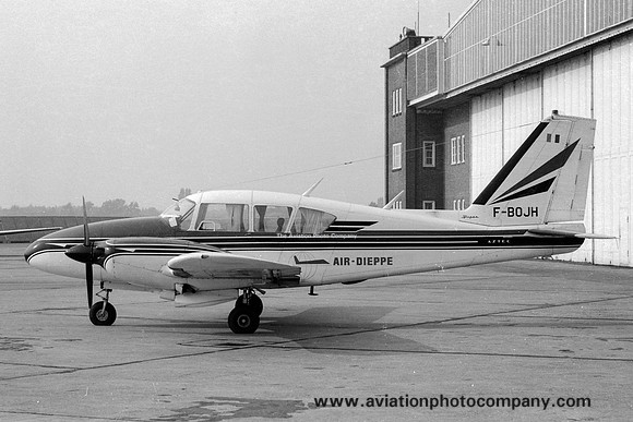 Air Dieppe Piper PA-23-250 Aztec C F-BOJH (1973)