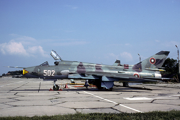 Bulgarian Air Force Sukhoi Su-22M-4 502 (2002)