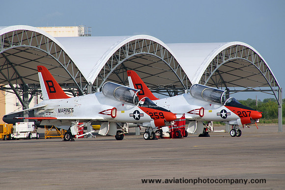 US Marines TW-2 McDonnell Douglas T-45C Goshawk 165049/B-259 at the NAS Kingsville Airshow (2016)