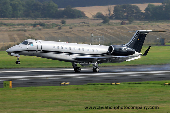 Vistajet GmbH Embraer 135BJ Legacy 650 D-ASAP at Prestwick (2024)
