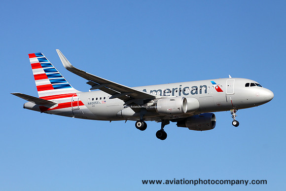 American Airlines Airbus A319-100 N4005X at Atlanta IAP (2013)