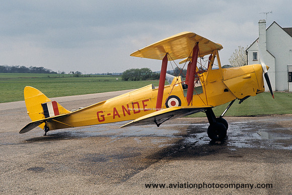 De Havilland Tiger Moth G-ANDE (1975)