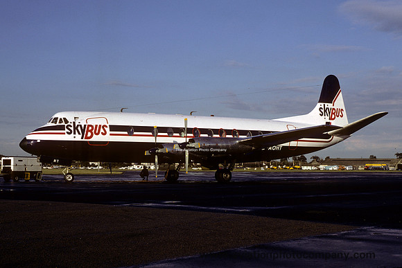 Skybus Vickers Viscount G-AOHT (1981)