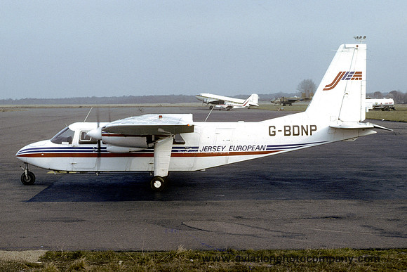 Jersey European Britten Norman BN-2 Islander G-BDNP (1981)