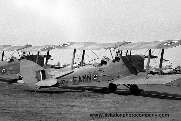 RAF 2 FTS De Havilland Tiger Moth DE378