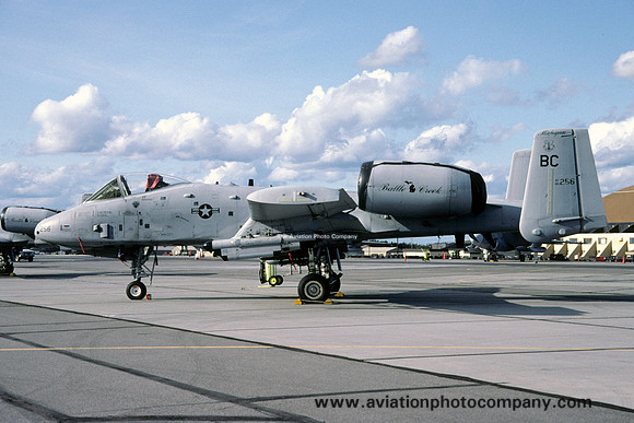 USAF Michigan ANG 172 FS Fairchild A-10A Thunderbolt 80-0256/BC (2001)
