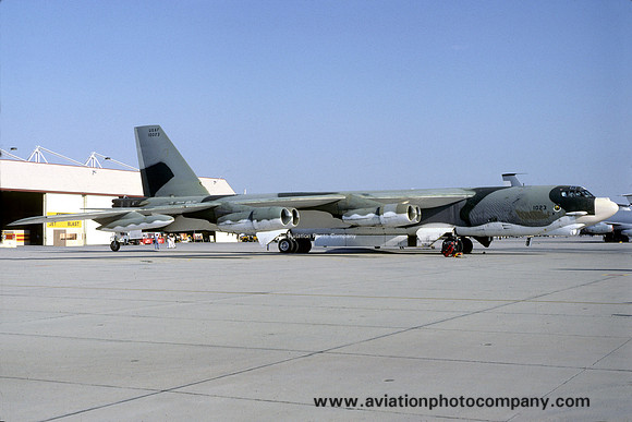 USAF 5th Bomb Wing Boeing B-52H 61-0023 (1981)