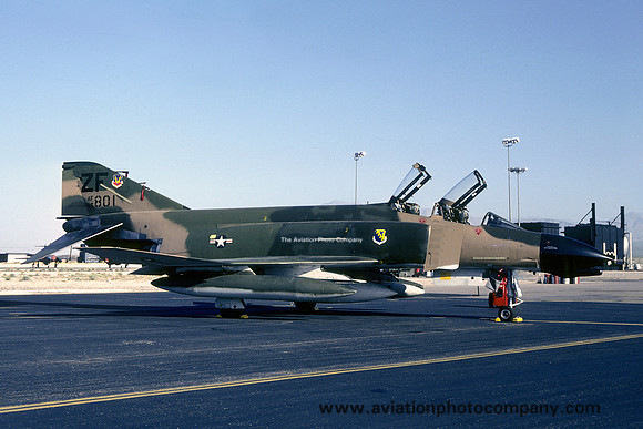 USAF 31 TFW 308 TFS McDonnell F-4D Phantom 65-0801/ZF (1980)