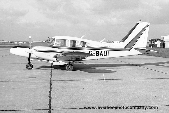 Air Europe Piper PA-23-250 Aztec D G-BAUI (1974)