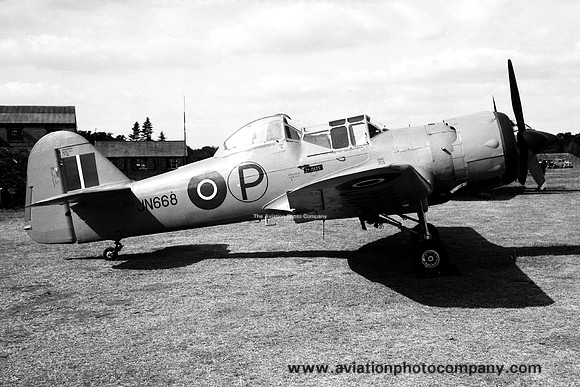 Miles Martinet Trainer JN668 at Woodley (1947)