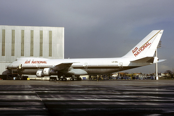 Air National Boeing 747-200B LX-SAL (1984)