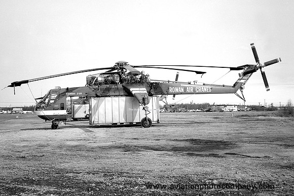 Rowan Air Cranes Sikorsky S-64 N6965R (1969)
