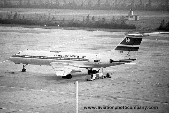 LOT Polish Airlines Tupolev Tu-134 SP-LGE (1969)