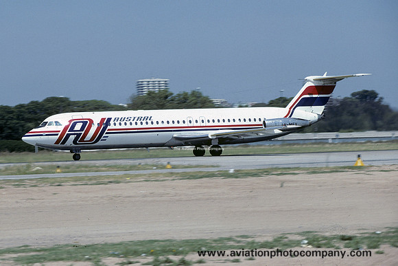 Austral BAC 111-518 LV-MEX (1979)