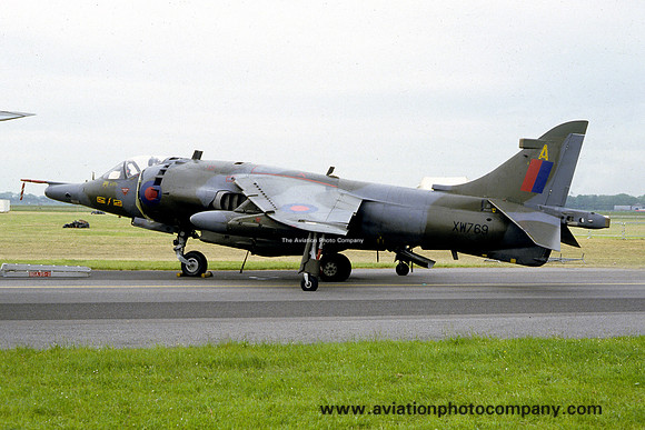 RAF 4 Squadron Hawker Siddeley Harrier GR.3 XW769/A (1986)