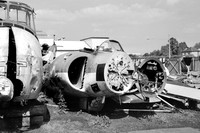 Royal Navy Supermarine Scimitar F.1 XD327 stored at Fleetlands