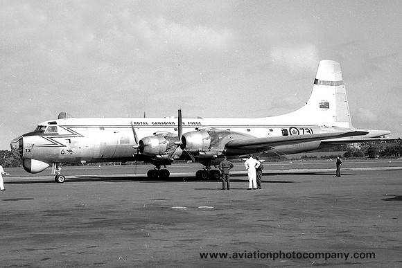 Royal Canadian Air Force 407 Squadron Canadair CP-107 Argus 20731 (1959)