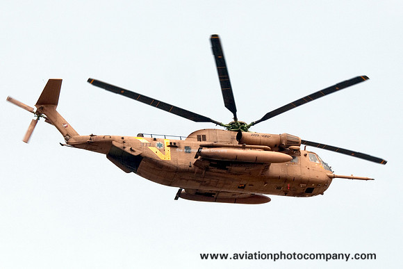 Israeli Air Force 114 Squadron Sikorsky S-65 2000 977 at the Tel Nof Open Day (2014)